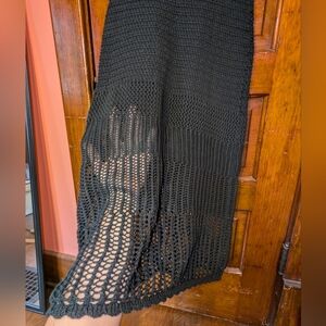 NWT Urban Outfitters Crochet Dress Coverup Sheer Festival Beach Lace XS Summer